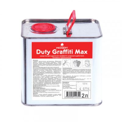 Средство для удаления граффити широкого действия Prosept Duty Graffiti Max 2 л