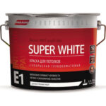 Краска для потолков Parade Super White E1 база А 2,7 л