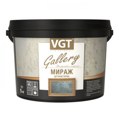 Штукатурка декоративная «Мираж» VGT Gallery матовая 5 кг