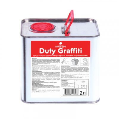 Средство для удаления граффити и маркера краски Prosept Duty Graffiti 2 л