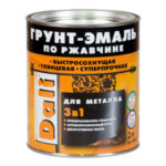 Грунт-эмаль по ржавчине 3 в 1 Dali 2 л RAL 1014 слоновая кость