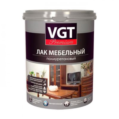 Лак для мебели полиуретановый VGT Premium матовый 0,9 кг