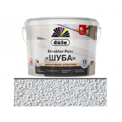 Штукатурка декоративная структурная Dufa Retail Struktur Putz матовая 15 кг