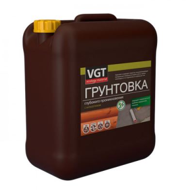 Грунтовка глубокого проникновения с антисептиком VGT ВД-АК-0301 5 кг