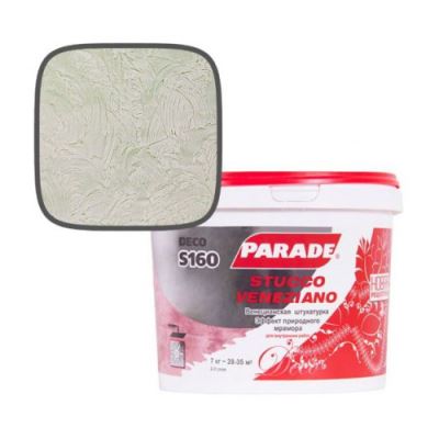 Венецианская штукатурка Parade Deco Stucco Veneziano цвет S160 Белый 7 кг