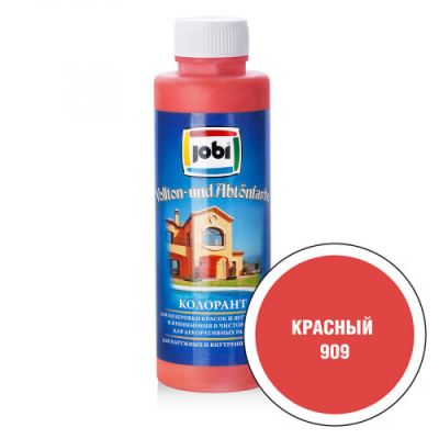 Jobi Колорант № 909 красный -30С 500мл