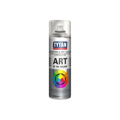 Лак универсальный аэрозольный акриловый Tytan Professional Art of the colour глянцевый 400 мл