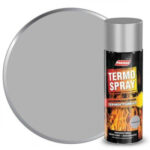 Эмаль аэрозольная термостойкая Parade Termo Spray цвет Серебристый 400 мл