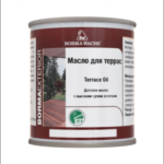 Масло датское для террас Borma Terrace Oil цвет 632 темный орех 5 л