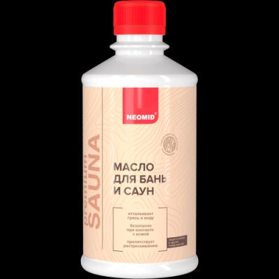 Масло деревозащитное для бань и саун Neomid «Wood Oil Sauna» 0,25 л