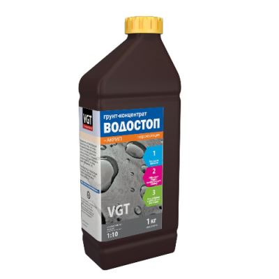 Грунт-концентрат «Водостоп-акрил» VGT 1 кг