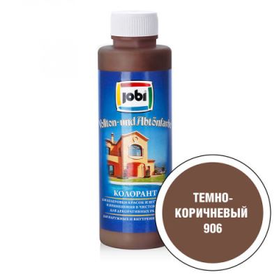 Jobi Колорант № 906 темно-коричневый -30С 500мл