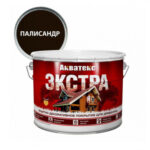 Защитно-декоративное алкидное покрытие для дерева Акватекс «Экстра» полуглянцевое цвет палисандр 9 л